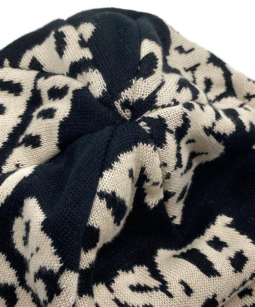 Hysteric Glamour（ヒステリックグラマー）Hysteric Glamour (ヒステリックグラマー) Type Logo Oversized Beanie ブラック サイズ:下記参照の古着・服飾アイテム