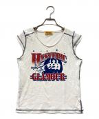 Hysteric Glamourヒステリックグラマー）の古着「HG LEAGUE Tシャツ」｜ホワイト
