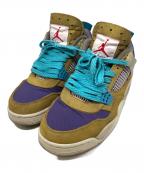 NIKE×UNIONナイキ×ユニオン）の古着「Air Jordan 4 RETRO SP」｜イエロー×パープル