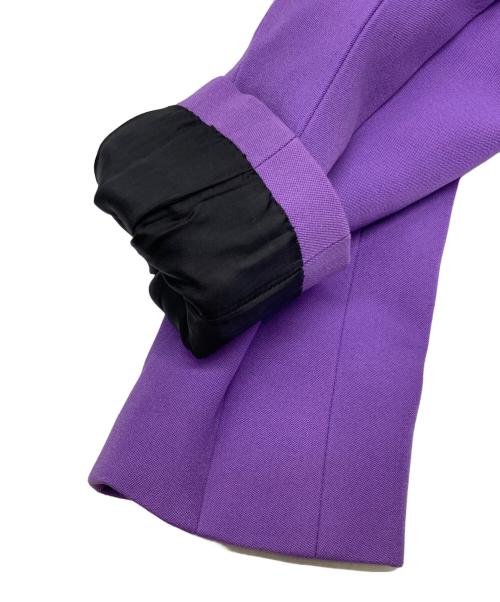 Thierry Mugler（ティエリーミュグレ）Thierry Mugler (ティエリーミュグレ) 変形ジャケット パープル サイズ:7の古着・服飾アイテム