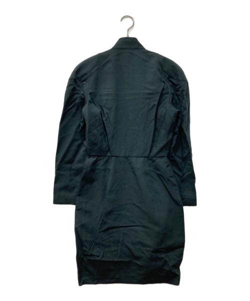 Thierry Mugler（ティエリーミュグレ）Thierry Mugler (ティエリーミュグレ) ライダースワンピース ブラック サイズ:7ARの古着・服飾アイテム