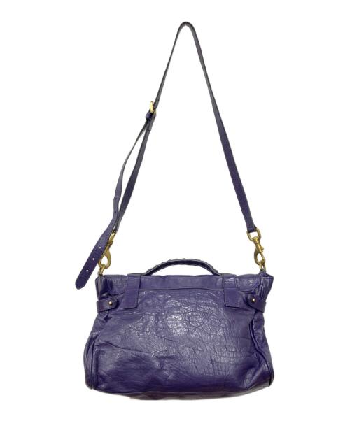 MULBERRY（マルベリー）MULBERRY (マルベリー) ALEXA 2WAYショルダーバッグ パープル サイズ:下記参照の古着・服飾アイテム