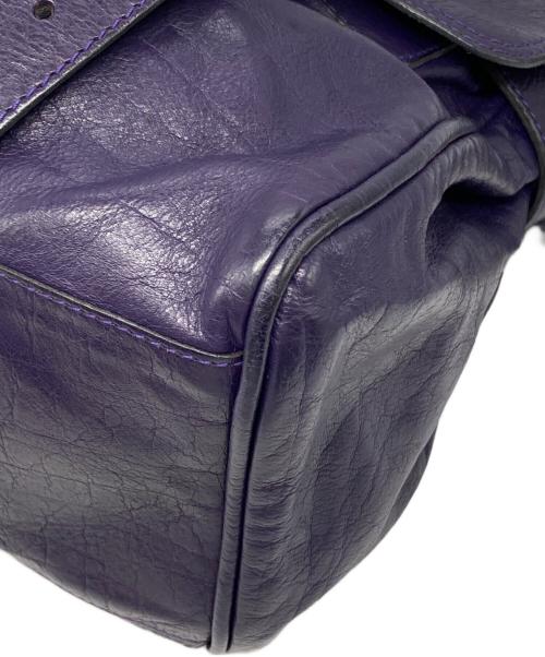 MULBERRY（マルベリー）MULBERRY (マルベリー) ALEXA 2WAYショルダーバッグ パープル サイズ:下記参照の古着・服飾アイテム