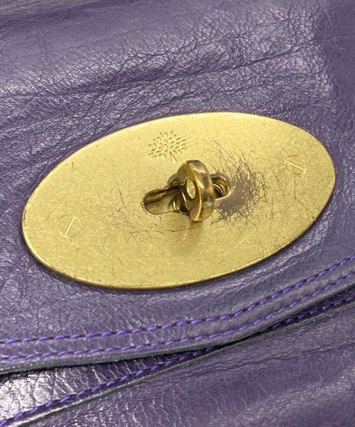 MULBERRY（マルベリー）MULBERRY (マルベリー) ALEXA 2WAYショルダーバッグ パープル サイズ:下記参照の古着・服飾アイテム