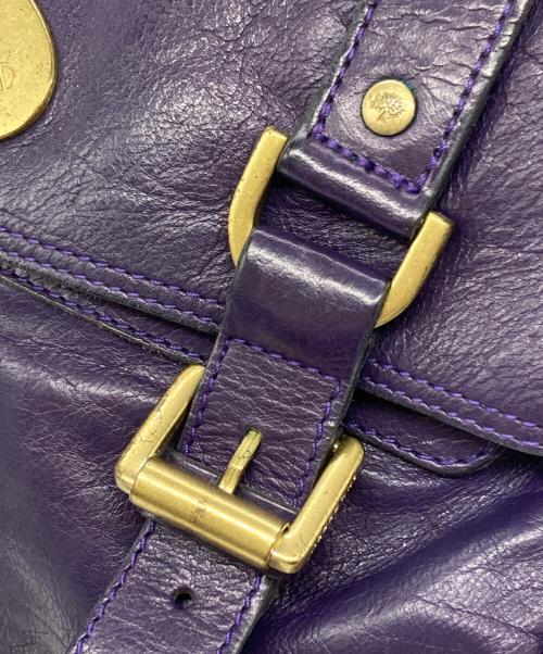 MULBERRY（マルベリー）MULBERRY (マルベリー) ALEXA 2WAYショルダーバッグ パープル サイズ:下記参照の古着・服飾アイテム