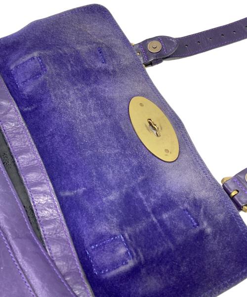 MULBERRY（マルベリー）MULBERRY (マルベリー) ALEXA 2WAYショルダーバッグ パープル サイズ:下記参照の古着・服飾アイテム