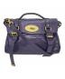 MULBERRY（マルベリー）の古着「ALEXA 2WAYショルダーバッグ」｜パープル
