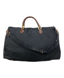 BALENCIAGA（バレンシアガ）の古着「ナイロンボストンバッグ」｜ブラック