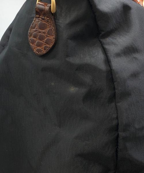 BALENCIAGA（バレンシアガ）BALENCIAGA (バレンシアガ) ナイロンボストンバッグ ブラック サイズ:下記参照の古着・服飾アイテム