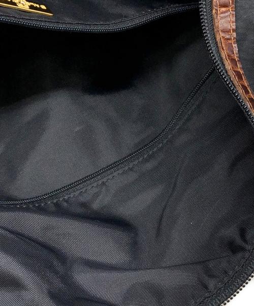 BALENCIAGA（バレンシアガ）BALENCIAGA (バレンシアガ) ナイロンボストンバッグ ブラック サイズ:下記参照の古着・服飾アイテム