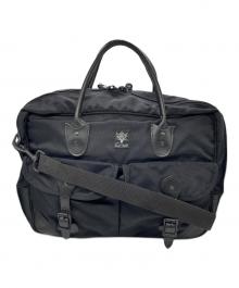 South2 West8（サウスツー ウエストエイト）の古着「BALISTIC NYLON LA CROSSE BRIEFCASE」｜ブラック