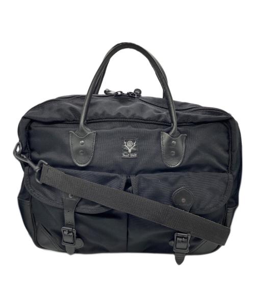 South2 West8（サウスツー ウエストエイト）South2 West8 (サウスツー ウエストエイト) BALISTIC NYLON LA CROSSE BRIEFCASE ブラック サイズ:下記参照の古着・服飾アイテム