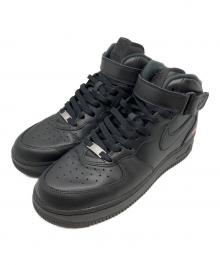 NIKE×SUPREME（ナイキ×シュプリーム）の古着「Air Force 1 Mid "Black" FW24」｜ブラック