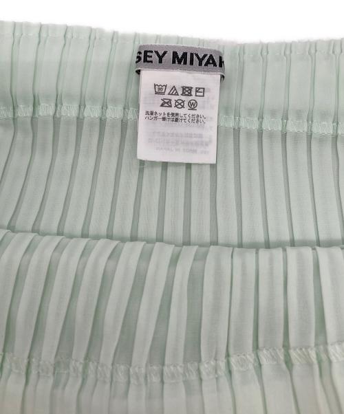 ISSEY MIYAKE（イッセイミヤケ）ISSEY MIYAKE (イッセイミヤケ) FOLD プリーツスカート グリーン サイズ:２の古着・服飾アイテム