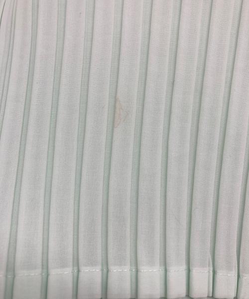 ISSEY MIYAKE（イッセイミヤケ）ISSEY MIYAKE (イッセイミヤケ) FOLD プリーツスカート グリーン サイズ:２の古着・服飾アイテム