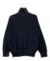 YOKE (ヨーク) RIB ZIP-UP CARDIGAN ブラック サイズ:2：14000円
