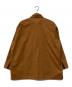 RAKINES (ラキネス) Micro light suedeポリエステル長袖シャツ ブラウン サイズ:2：10000円