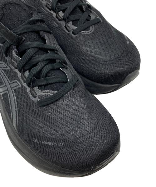 asics（アシックス）asics (アシックス) GEL-NIMBUS 27 ブラック サイズ:25cmの古着・服飾アイテム