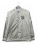stussy（ステューシー）の古着「ヴァーシティーコーチジャケット3」｜グレー