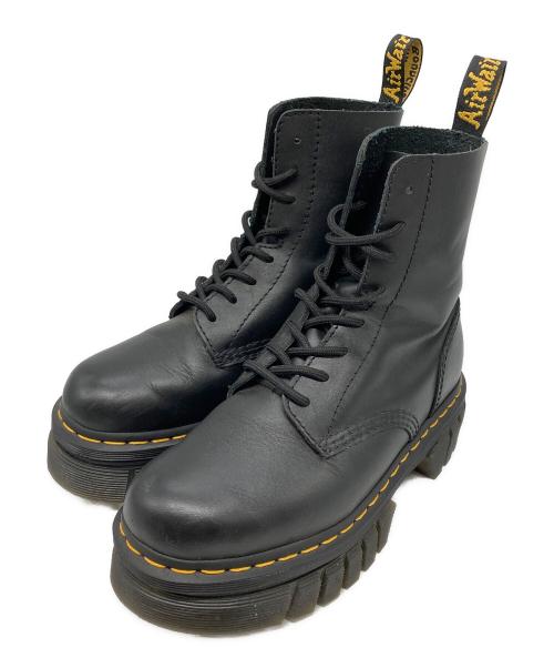 Dr.Martens（ドクターマーチン）Dr.Martens (ドクターマーチン) AUDRICK 8ホールブーツ ブラック サイズ:UK4の古着・服飾アイテム