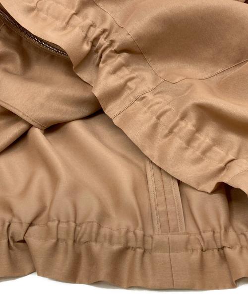 martinique（マルティニーク）martinique (マルティニーク) シアーノーカラーブルゾン ベージュ サイズ:下記参照の古着・服飾アイテム