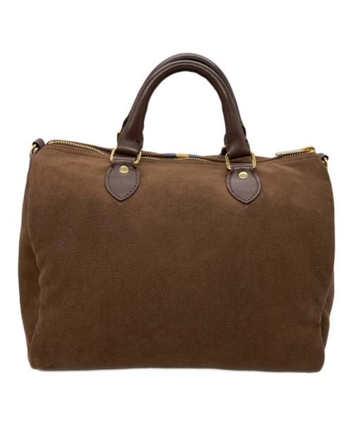SITA PARANTICA（シータパランティカ）SITA PARANTICA (シータパランティカ) BORDER BOSTON BAG ブラウン サイズ:下記参照の古着・服飾アイテム