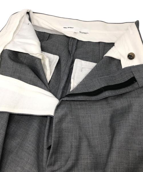 L'appartement（アパルトモン）L'Appartement (アパルトモン) GENTLEMAN PANTS グレー サイズ:34の古着・服飾アイテム