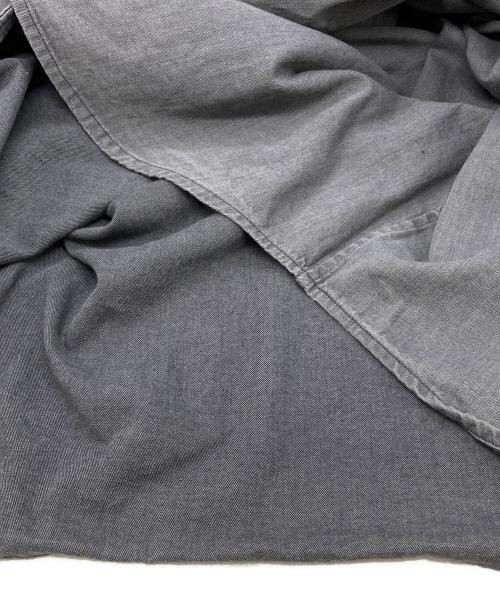 BRILL（ブリル）BRILL (ブリル) ボウタイデニムブラウス グレー サイズ:Fの古着・服飾アイテム