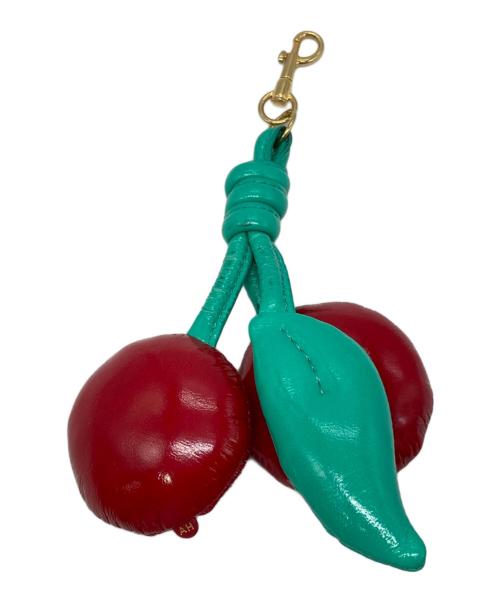 ANYA HINDMARCH（アニヤ・ハインドマーチ）ANYA HINDMARCH (アニヤ・ハインドマーチ) チャーム レッド サイズ:下記参照の古着・服飾アイテム