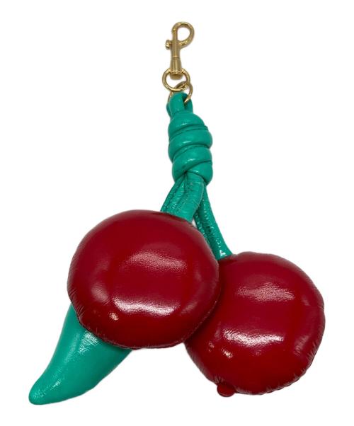 ANYA HINDMARCH（アニヤ・ハインドマーチ）ANYA HINDMARCH (アニヤ・ハインドマーチ) チャーム レッド サイズ:下記参照の古着・服飾アイテム