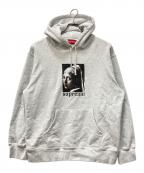 SUPREMEシュプリーム）の古着「Pearl Hooded Sweatshirt」｜グレー