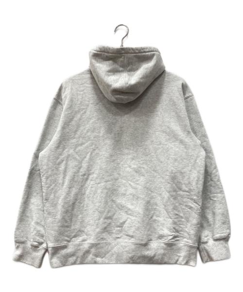SUPREME（シュプリーム）Supreme (シュプリーム) Pearl Hooded Sweatshirt グレー サイズ:Lの古着・服飾アイテム