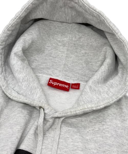 SUPREME（シュプリーム）Supreme (シュプリーム) Pearl Hooded Sweatshirt グレー サイズ:Lの古着・服飾アイテム