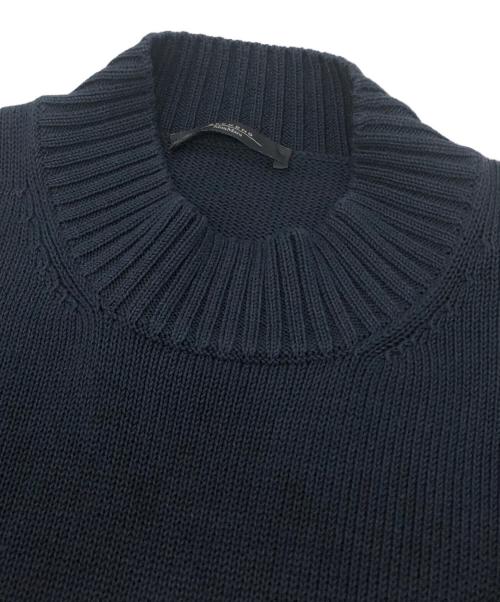 WEEKEND Max Mara（ウィークエンド マックスマーラ）Weekend Max Mara (ウィークエンド マックスマーラ) ボーダー切替ニット ネイビー×アイボリー サイズ:Mの古着・服飾アイテム