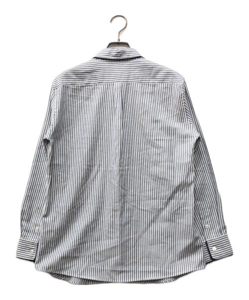 WEEKEND Max Mara（ウィークエンド マックスマーラ）Weekend Max Mara (ウィークエンド マックスマーラ) ストライプシャツ ブルー サイズ:42の古着・服飾アイテム