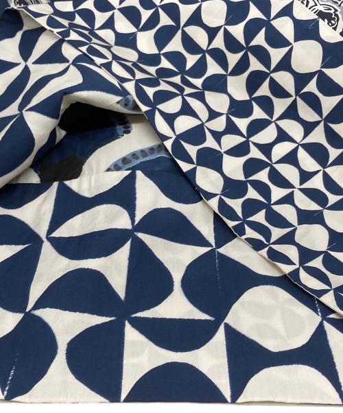 'S Max Mara（エスマックスマーラ）'S Max Mara (エスマックスマーラ) 総柄ノースリーブワンピース ネイビー サイズ:40の古着・服飾アイテム
