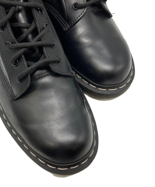 Dr.Martens（ドクターマーチン）Dr.Martens (ドクターマーチン) ホワイトステッチ 8 ホール ブーツ ブラック サイズ:UK9の古着・服飾アイテム