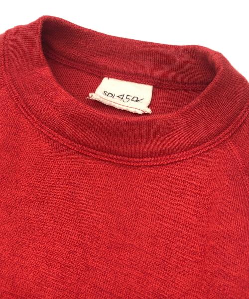 45R（フォーティファイブ・アール）45R (フォーティファイブ・アール) スムースのドルマンTシャツ レッド サイズ:下記参照の古着・服飾アイテム