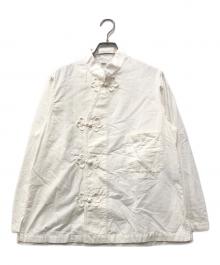 45R（フォーティファイブ・アール）の古着「インドカディオックスの908クローバーノットシャツ」｜ホワイト