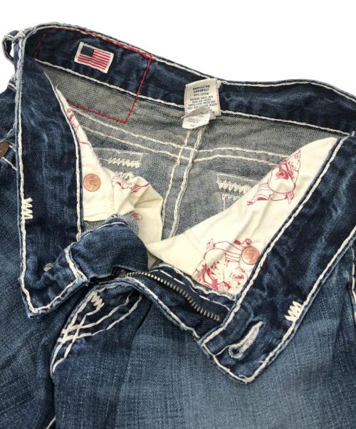 TRUE RELIGION（トゥルー レリジョン）TRUE RELIGION (トゥルー レリジョン) billy super t ブルー サイズ:34の古着・服飾アイテム