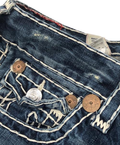 TRUE RELIGION（トゥルー レリジョン）TRUE RELIGION (トゥルー レリジョン) billy super t ブルー サイズ:34の古着・服飾アイテム