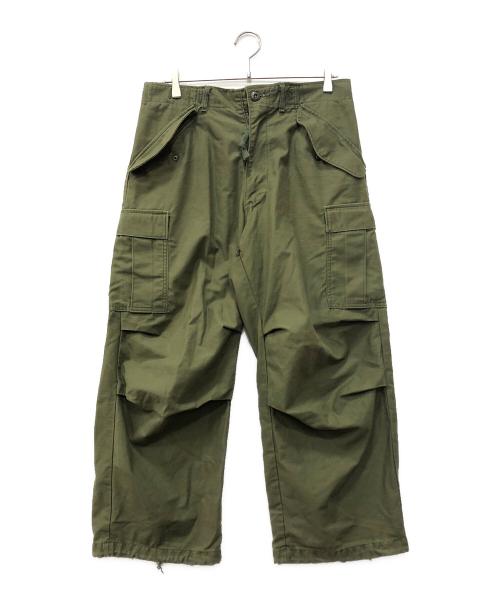 US ARMY（ユーエスアーミー）US ARMY (ユーエスアーミー) M-65 フィールドパンツ グリーン サイズ:S-SHORTの古着・服飾アイテム