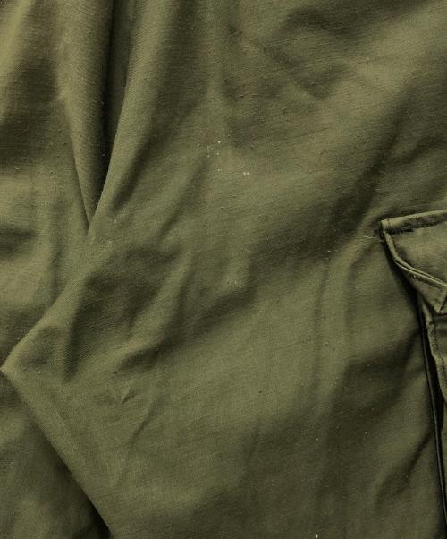 US ARMY（ユーエスアーミー）US ARMY (ユーエスアーミー) M-65 フィールドパンツ グリーン サイズ:S-SHORTの古着・服飾アイテム