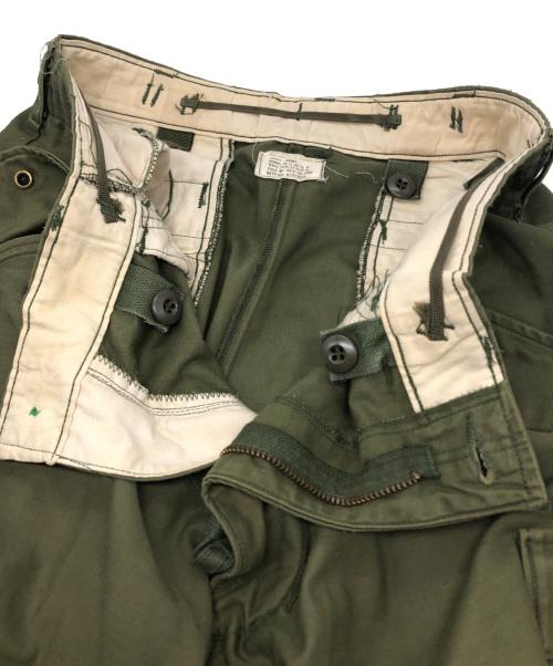 US ARMY（ユーエスアーミー）US ARMY (ユーエスアーミー) M-65 フィールドパンツ グリーン サイズ:S-SHORTの古着・服飾アイテム