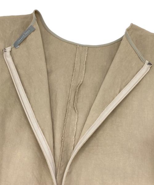 theory luxe（セオリーリュクス）theory luxe (セオリーリュクス) LUSH LINEN ロングワンピース ベージュ サイズ:38の古着・服飾アイテム