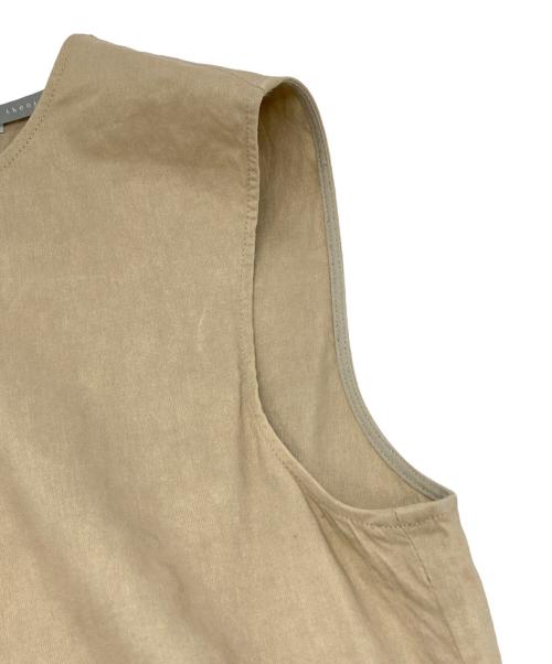 theory luxe（セオリーリュクス）theory luxe (セオリーリュクス) LUSH LINEN ロングワンピース ベージュ サイズ:38の古着・服飾アイテム