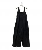 YOHJI YAMAMOTOヨウジヤマモト）の古着「Gabardine Overalls Pants」｜ブラック