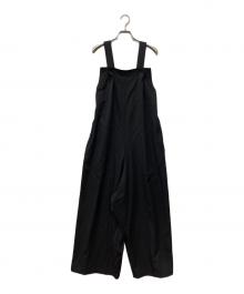 YOHJI YAMAMOTO（ヨウジヤマモト）の古着「Gabardine Overalls Pants」｜ブラック