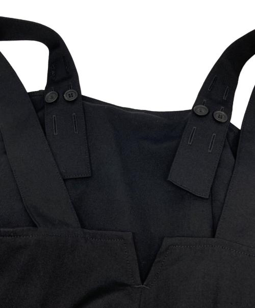 YOHJI YAMAMOTO（ヨウジヤマモト）YOHJI YAMAMOTO (ヨウジヤマモト) Gabardine Overalls Pants ブラック サイズ:1の古着・服飾アイテム
