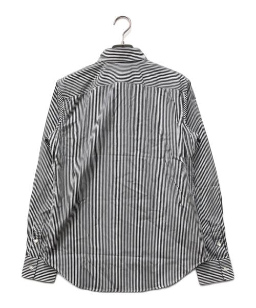 POLO RALPH LAUREN（ポロ・ラルフローレン）POLO RALPH LAUREN (ポロ・ラルフローレン) ストライプシャツ ホワイト×グレー サイズ:2 未使用品の古着・服飾アイテム